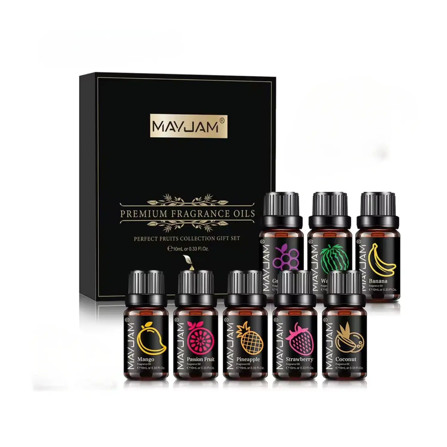 HUILES ESSENTIELS - PACK 8